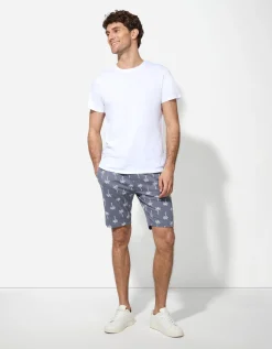 Jean Pascale Pyjamashort - Set van 2 donkerblauw Sale