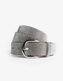 Accessories Riem - Siersteentjes - grijs Hot