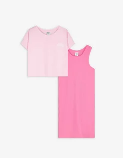 Page One Young Set overhemd en jurk - 2-in-1 - pink New
