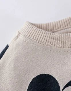 Dopodopo mini Set van T-shirt en broek - Mickey Mouse - wit Sale