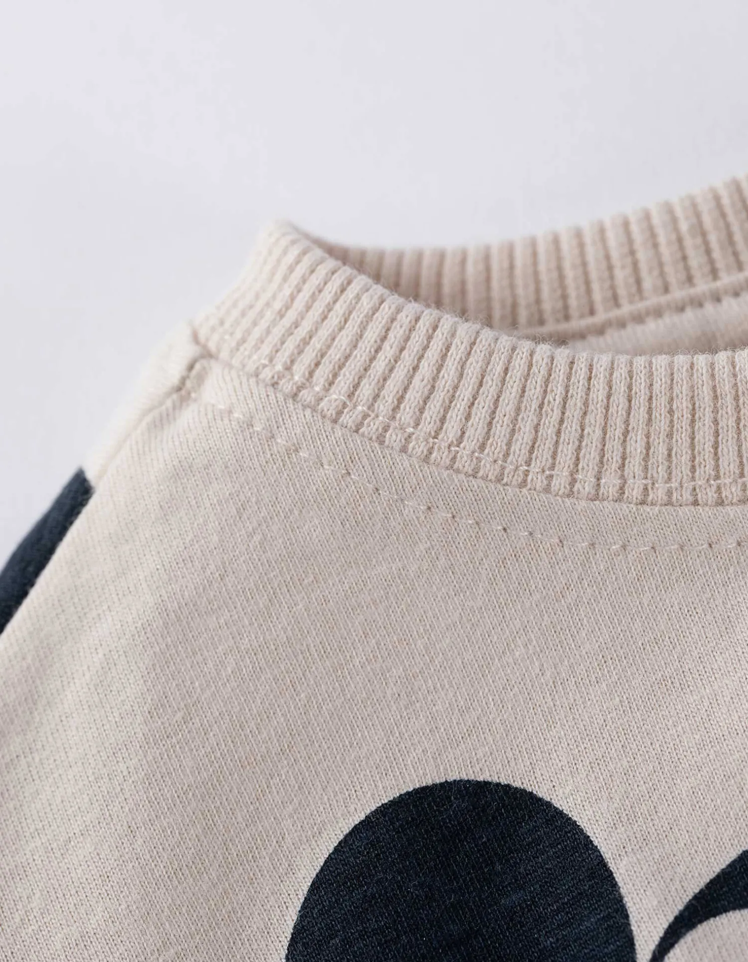 Dopodopo mini Set van T-shirt en broek - Mickey Mouse - wit Sale