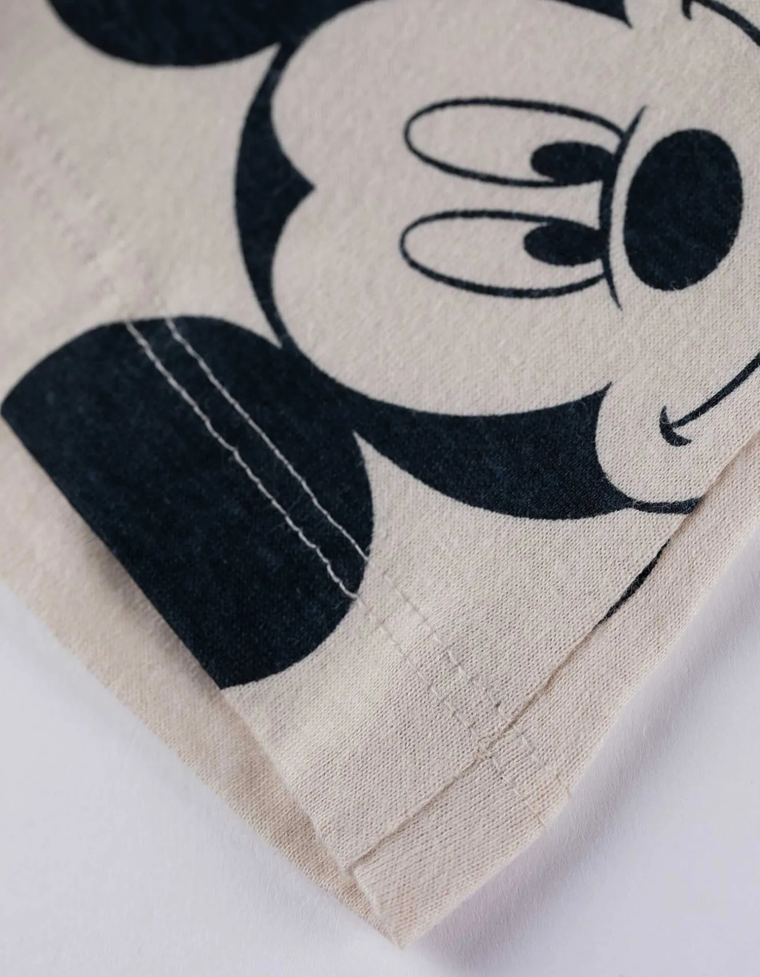 Dopodopo mini Set van T-shirt en broek - Mickey Mouse - wit Sale