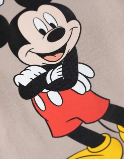 Dopodopo boys Shirt - Mickey Mouse - beige Best