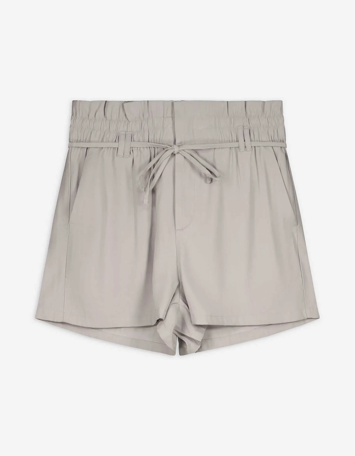 Takko Short - Hoge taille - beige Clearance