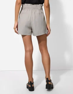 Takko Short - Hoge taille - beige Clearance