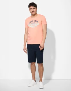 Jean Pascale Short - Linnenmix - donkerblauw Online
