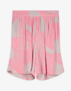 Takko Short - Print all-over - beige Discount