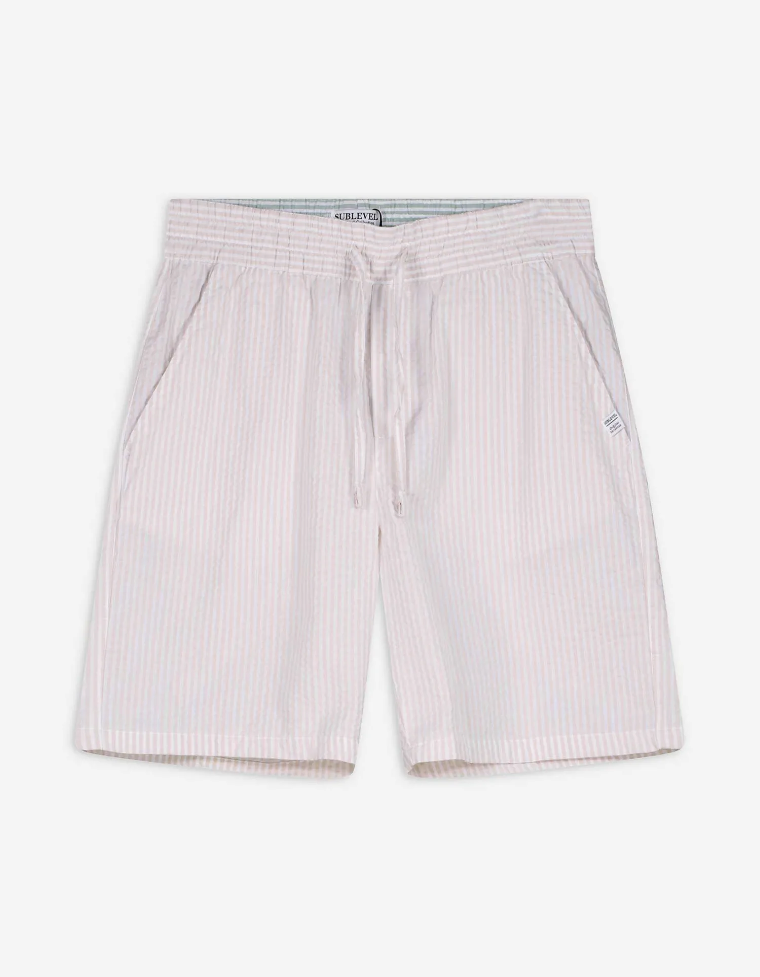 Takko Short - Strepen - beige New