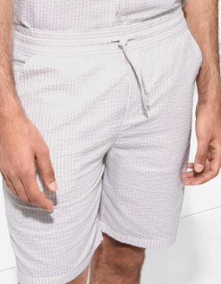 Takko Short - Strepen - beige New