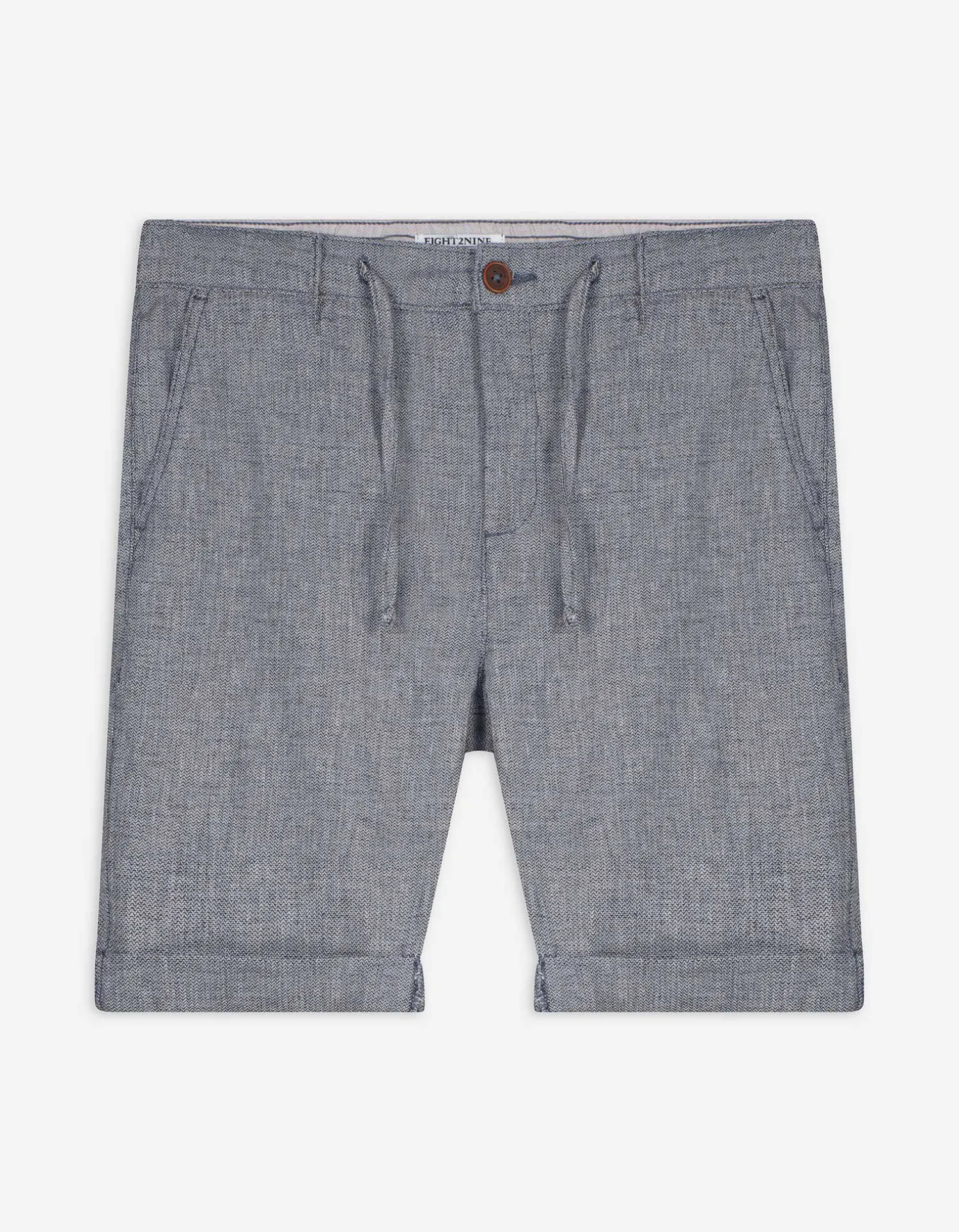 Takko Short - Vaste pijpomslag - donkerblauw Outlet