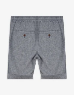 Takko Short - Vaste pijpomslag - donkerblauw Outlet