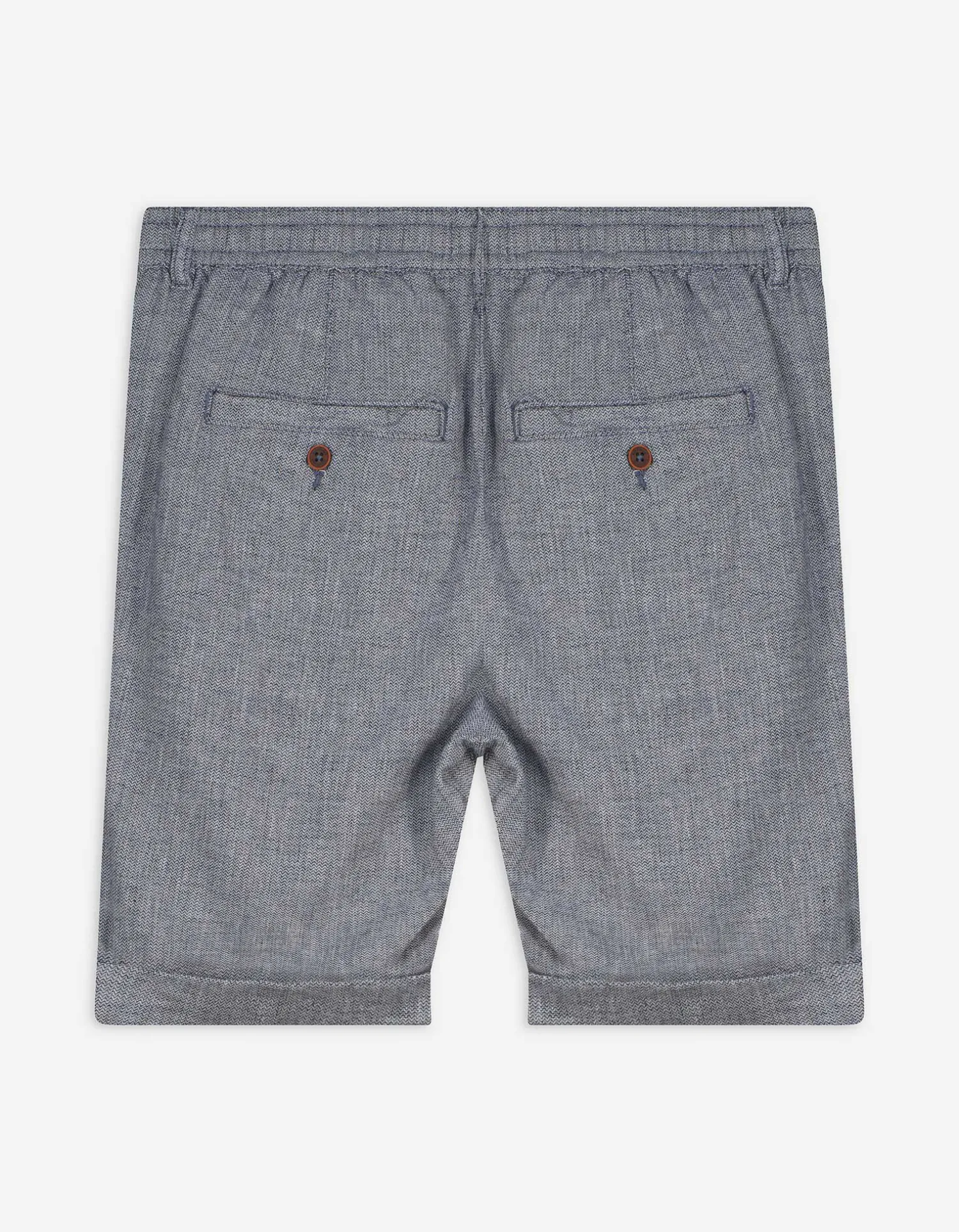 Takko Short - Vaste pijpomslag - donkerblauw Outlet