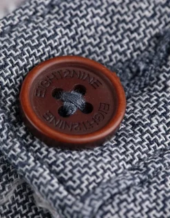 Takko Short - Vaste pijpomslag - donkerblauw Outlet