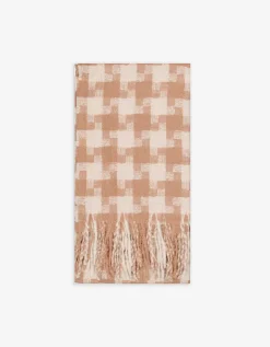 Accessories Sjaal - Franjes aan de zomen - beige New