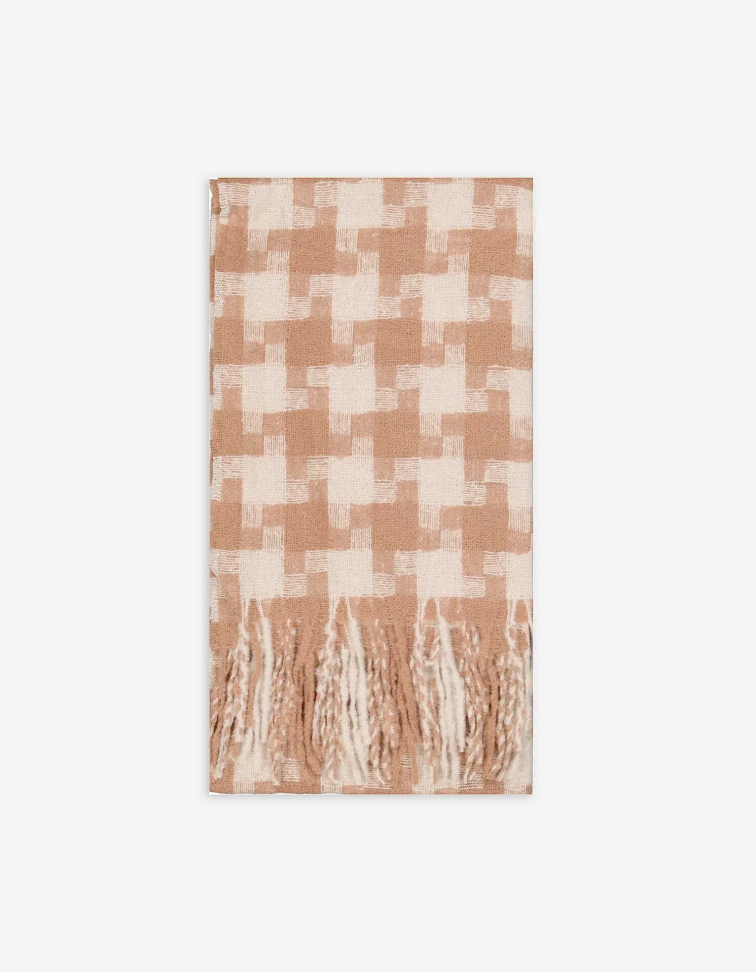 Accessories Sjaal - Franjes aan de zomen - beige New