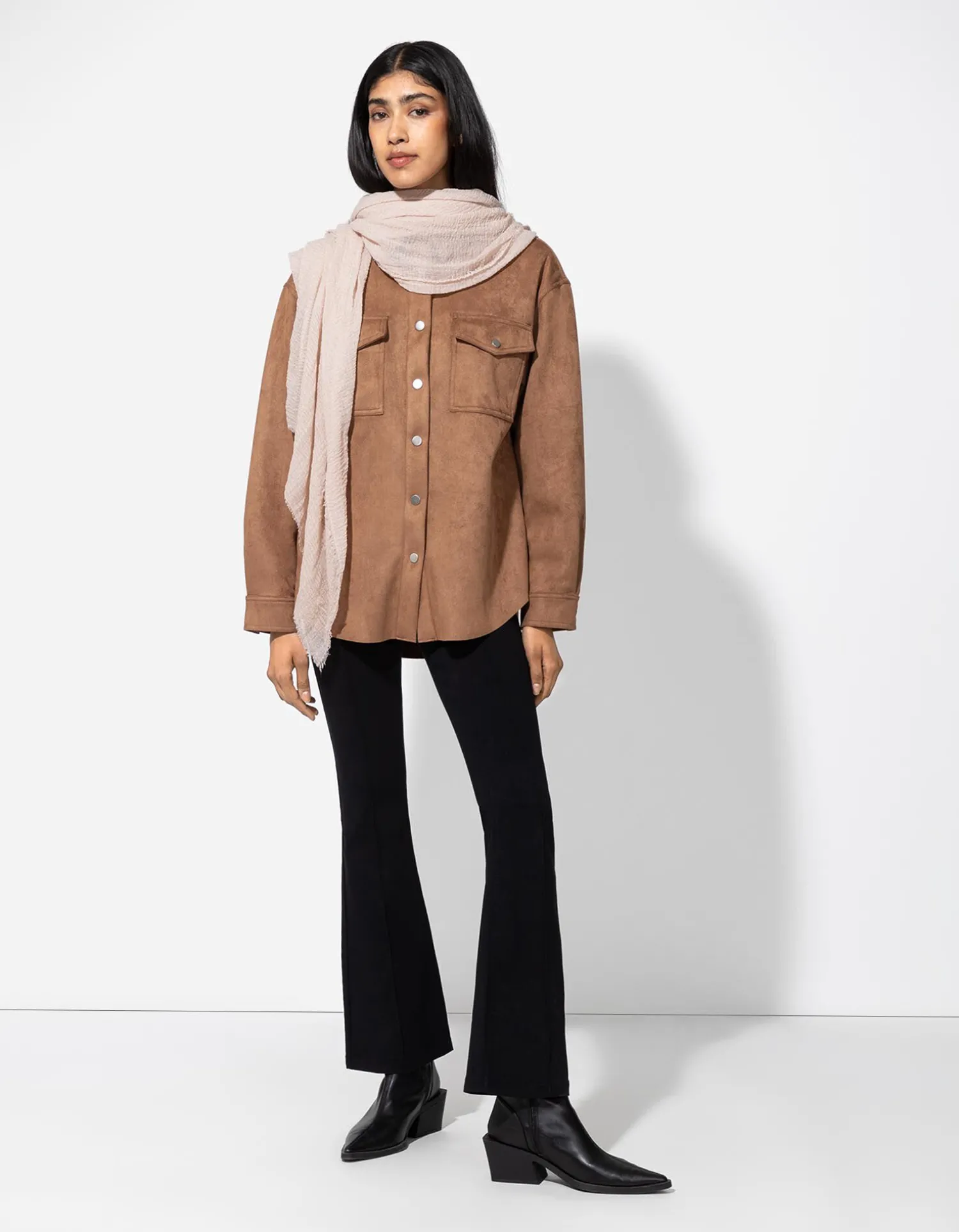 Accessories Sjaal - Viscosemix - beige Discount