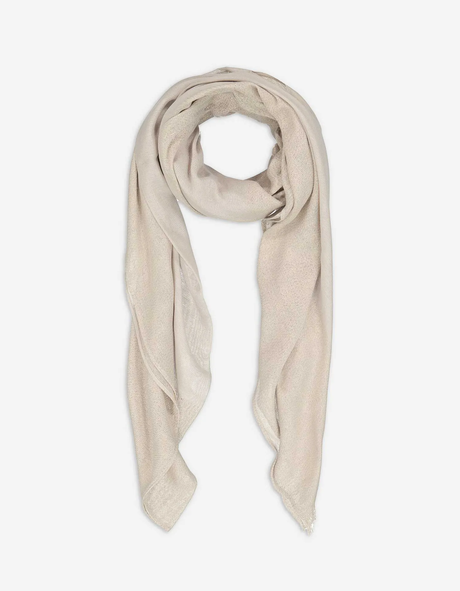 Accessories Sjaaltje - Lurex - beige Sale