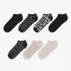 women Sneakersokken - Set van 7 wit Best