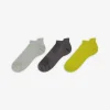 women Sneakersokken - Set van 3 lichtgroen Discount