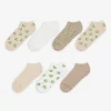 women Sneakersokken - Set van 7 beige Outlet