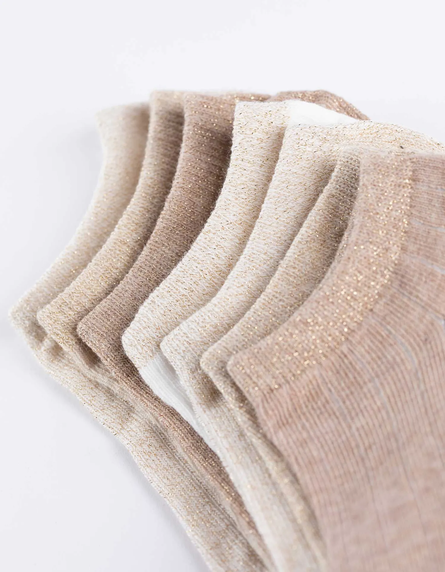 women Sneakersokken - Set van 7 wit Clearance