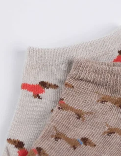 women Sneakersokken - Set van 7 wit Clearance