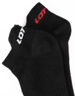 men Sneakersokken - Set van 3 zwart Hot