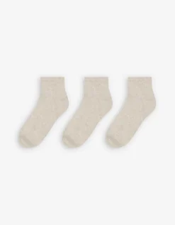 women Sokken - Set van 3 beige Online