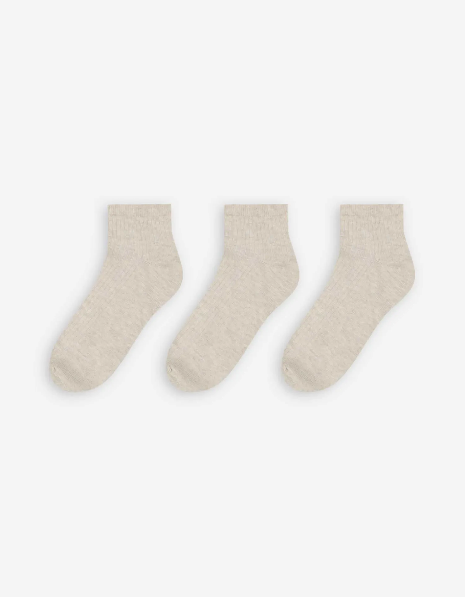 women Sokken - Set van 3 beige Online