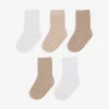 Dopodopo mini Sokken - Set van 5 beige Outlet