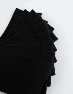 Girls Sokken - Set van 10 zwart Fashion