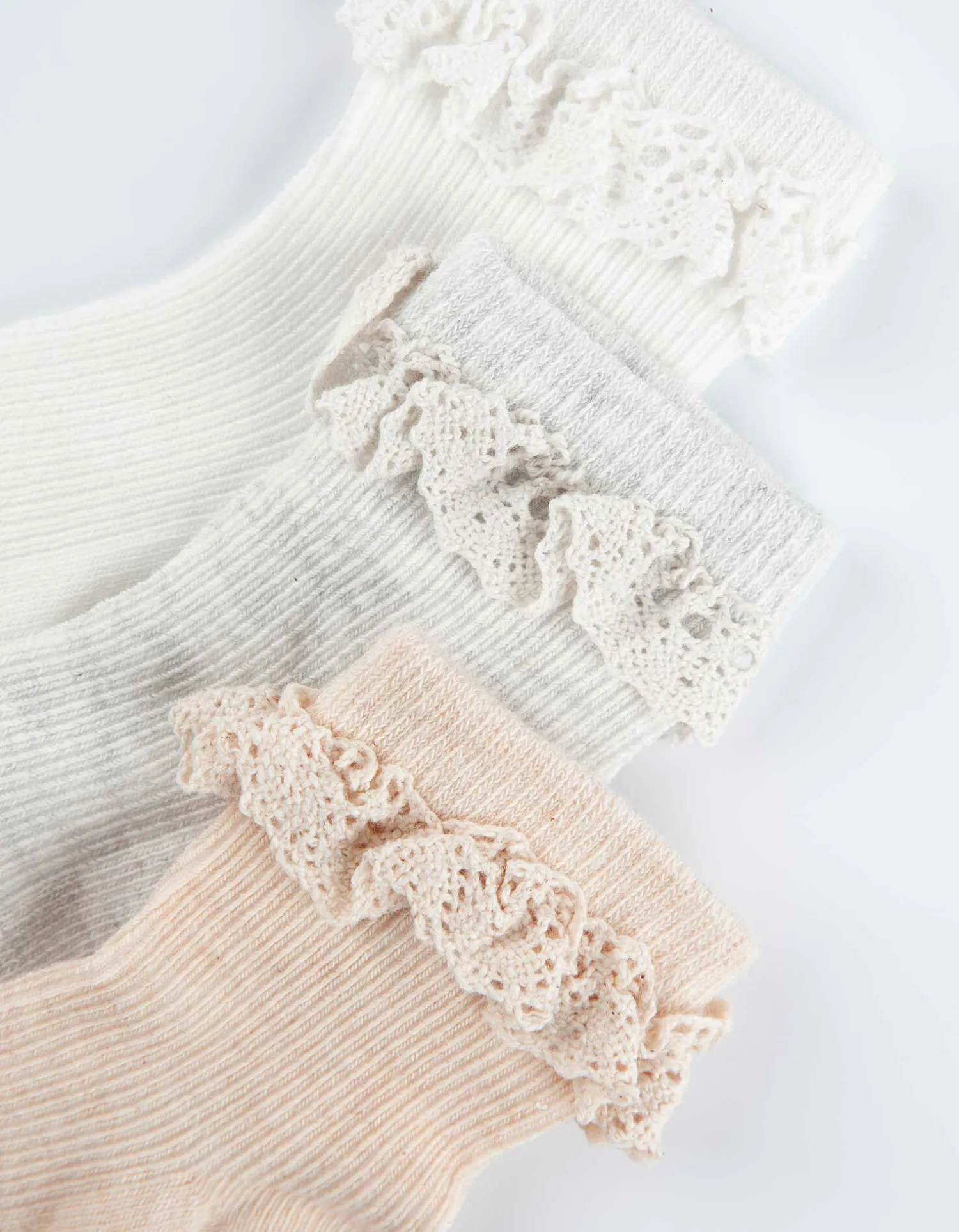 Dopodopo mini Sokken - Set van 3 beige Online