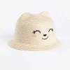 Dopodopo girls Strohoed - Borduursels - beige Sale