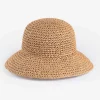 Accessories Strohoed - patroon - beige Sale