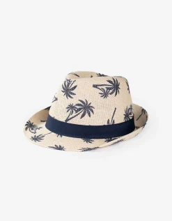 Dopodopo boys Strohoed - Print all-over - beige Hot