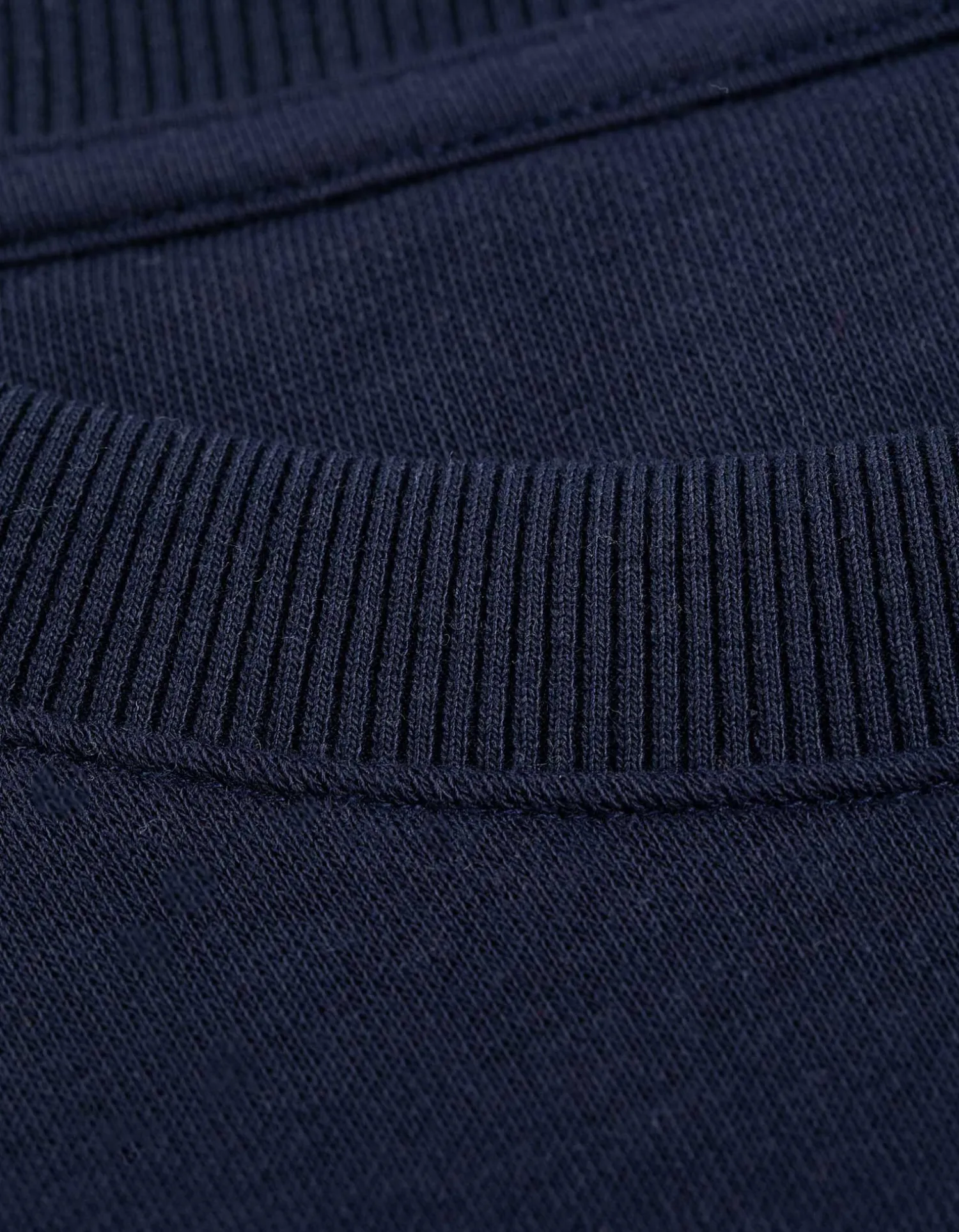 Jean Pascale Sweatshirt - Effen - donkerblauw New