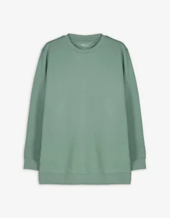 Jean Pascale Sweatshirt - Effen - turkoois Best