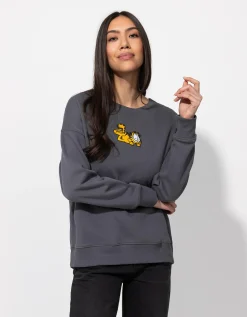 Page One Sweatshirt - Garfield - donkergrijs Discount