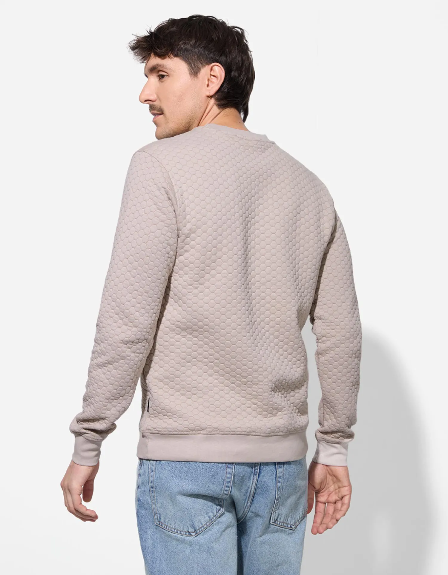 Takko Sweatshirt - Ronde hals - beige Outlet
