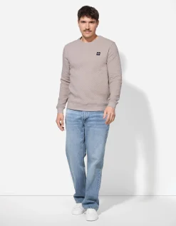 Takko Sweatshirt - Ronde hals - beige Outlet