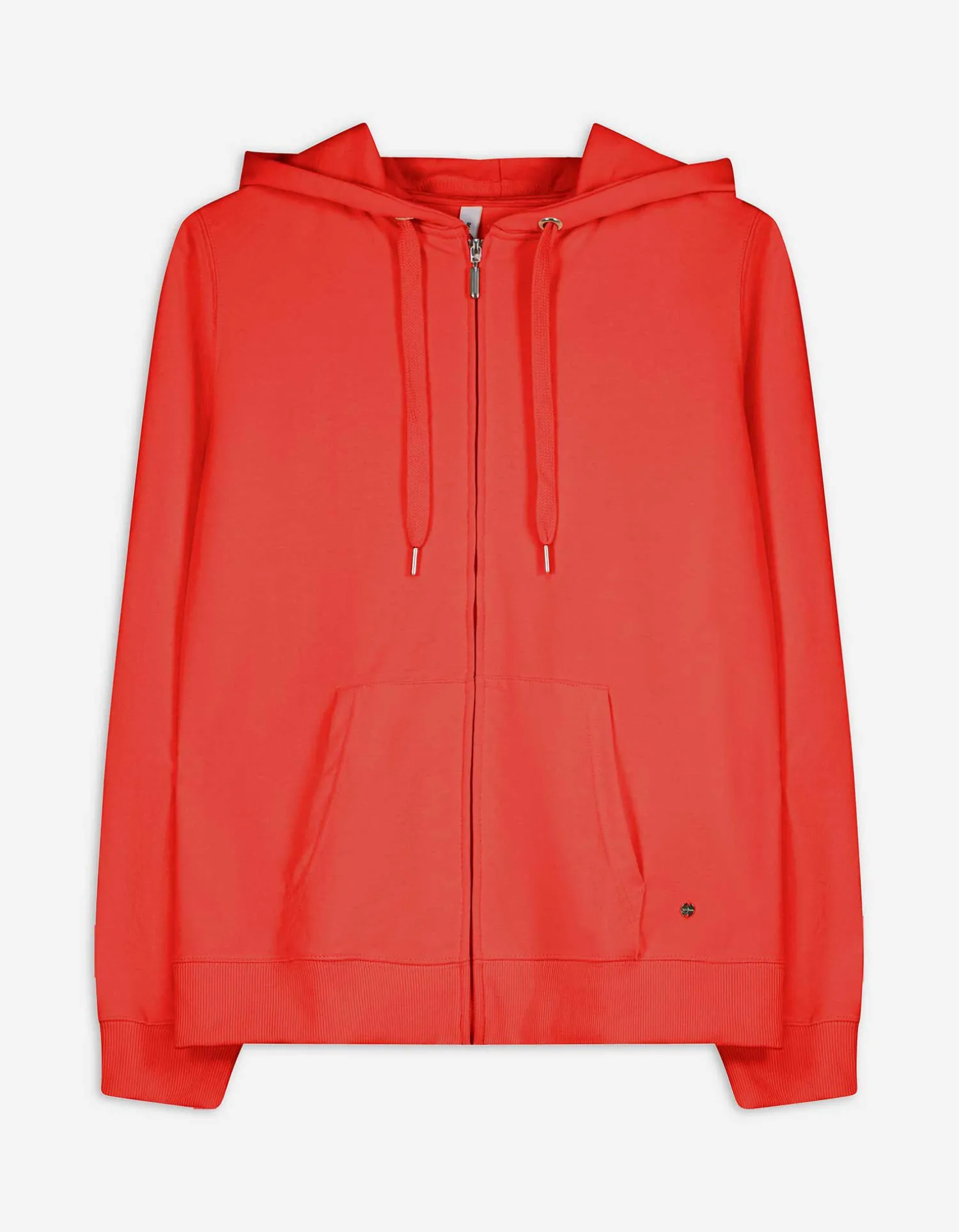 Ever Me Sweatvest - Capuchon met tunnelkoord - rood Best