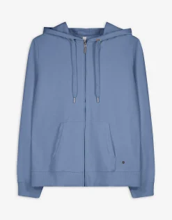 Ever Me Sweatvest - Capuchon met tunnelkoord - lichtblauw Discount