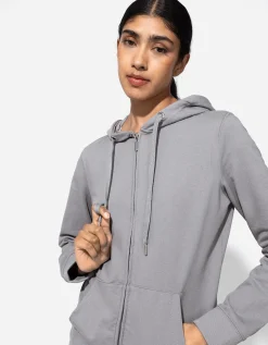 Ever Me Sweatvest - Capuchon met tunnelkoord - grijs Best