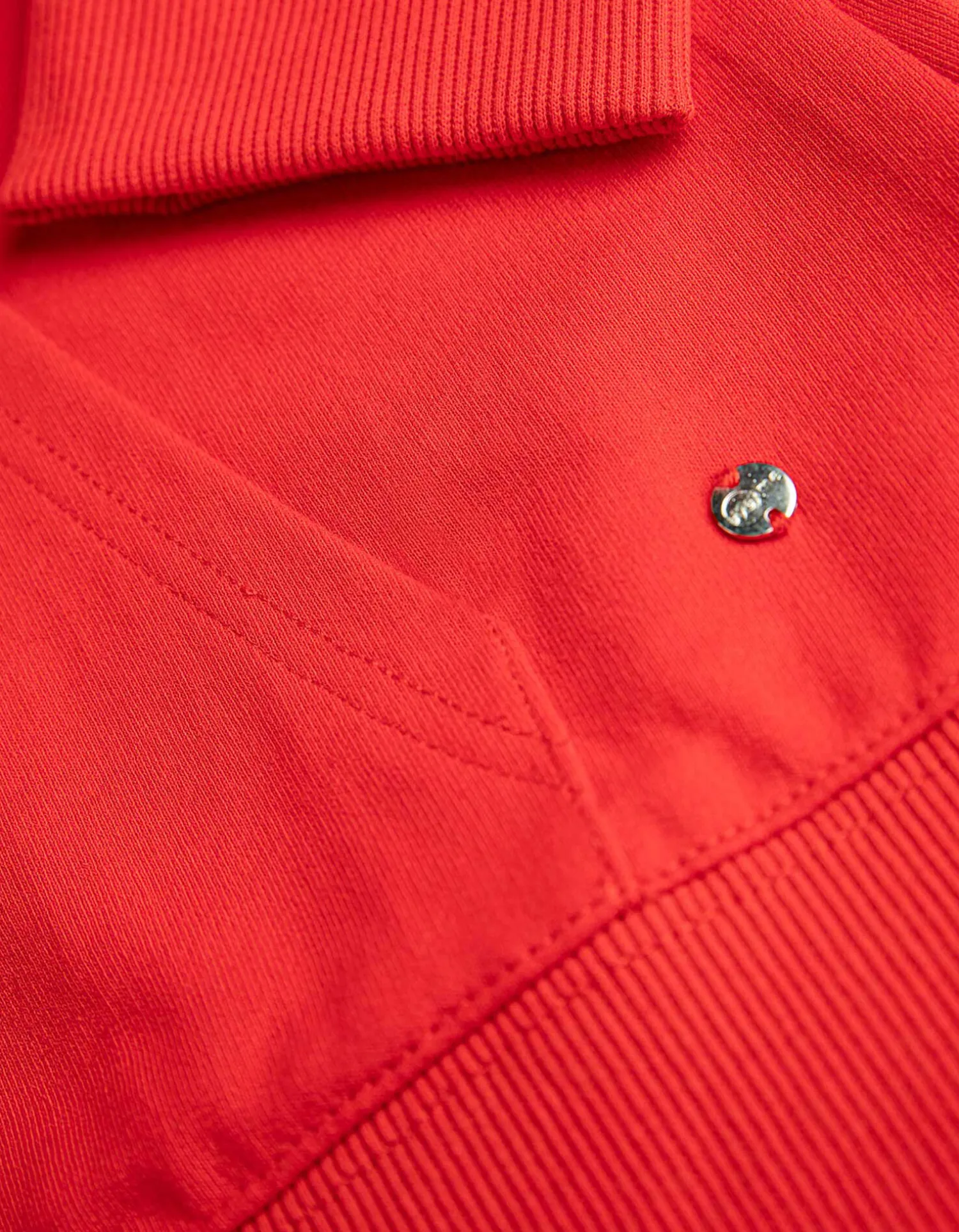 Ever Me Sweatvest - Capuchon met tunnelkoord - rood Best