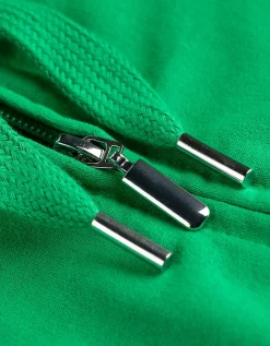 Ever Me Sweatvest - Capuchon met tunnelkoord - groen Hot