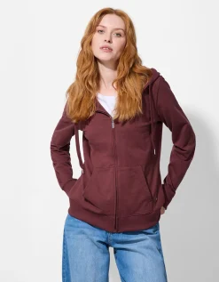 Ever Me Sweatvest - Effen - bruin Sale