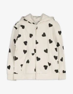 Dopodopo girls Sweatvest - Print all-over - beige New