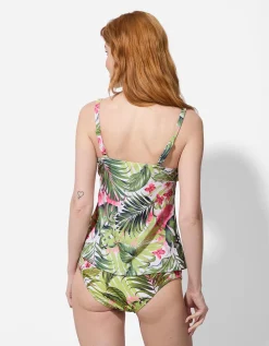 Ever Me Tankini - Print all-over - lichtgroen Hot