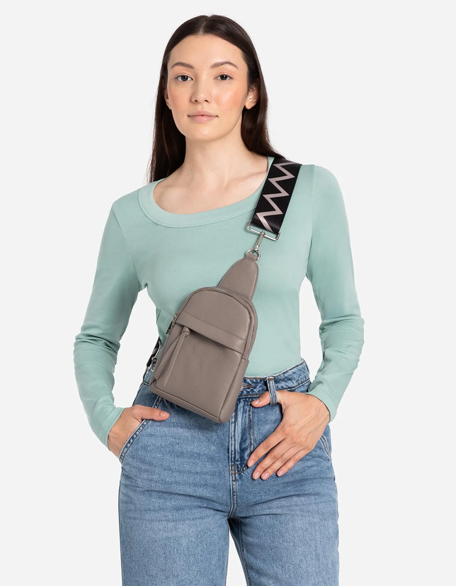 Accessories Tas riem - Motiefmix - beige Online