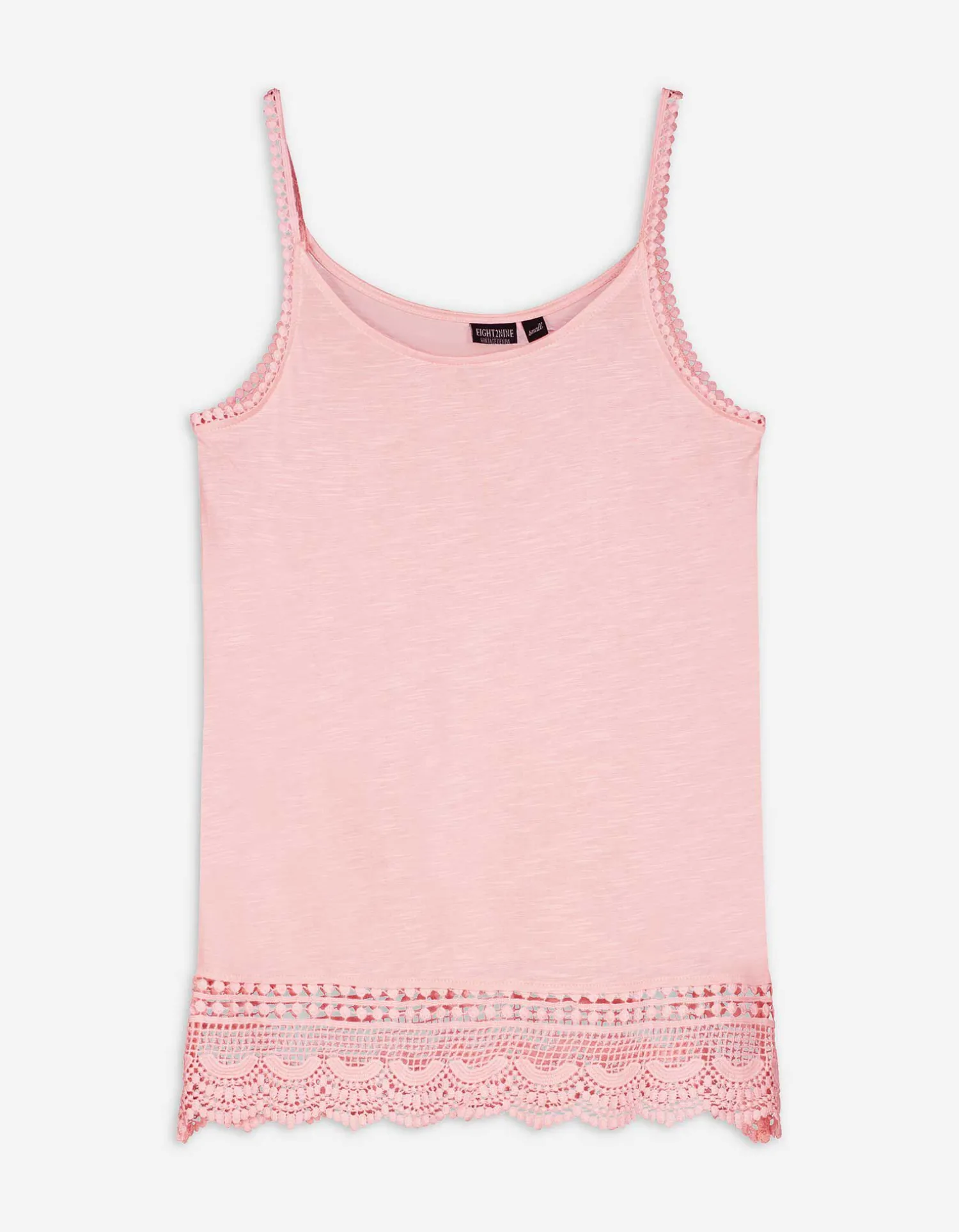 Takko Top - Broderie - roze Clearance